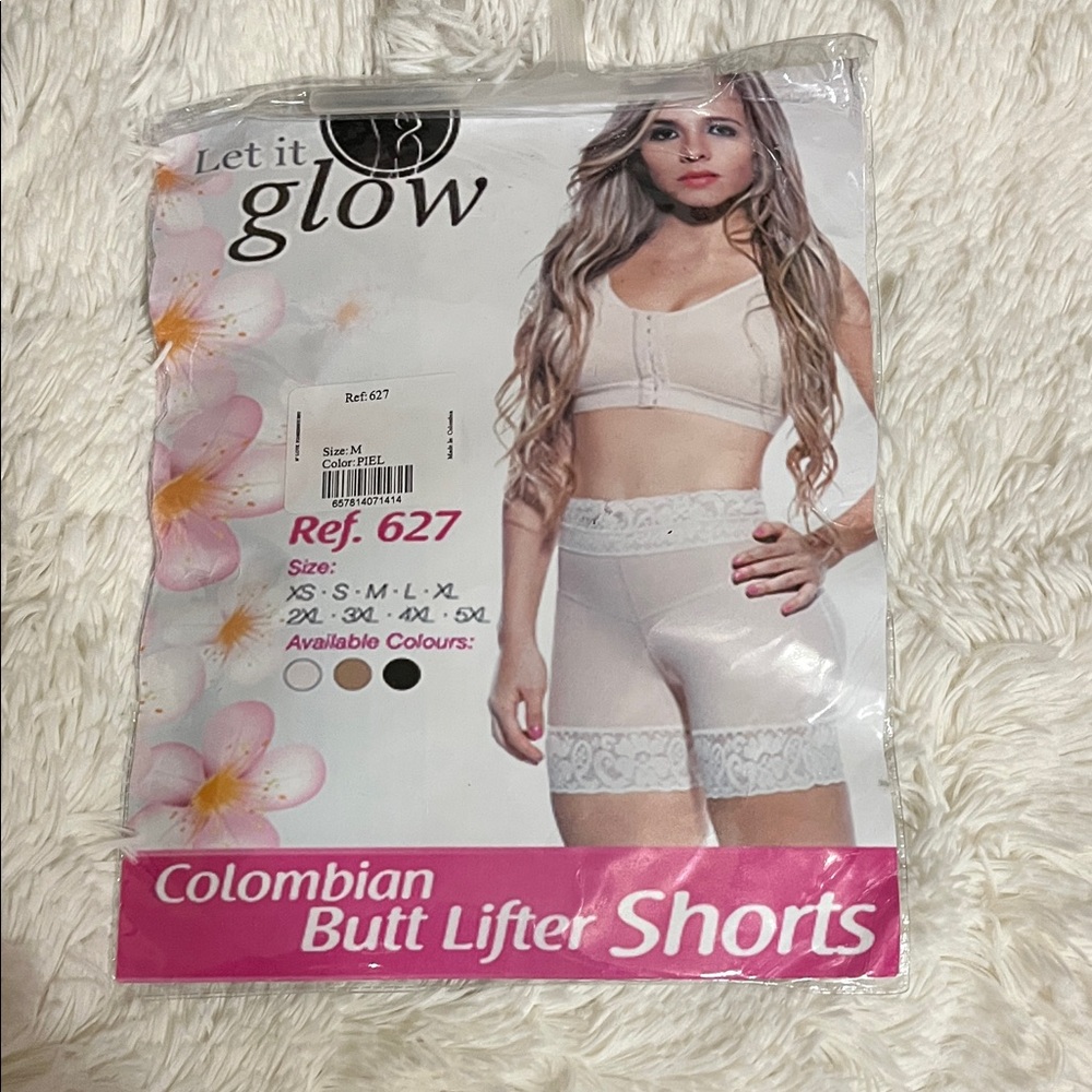 Let it Glow Colombian Butt Lifter Shorts
